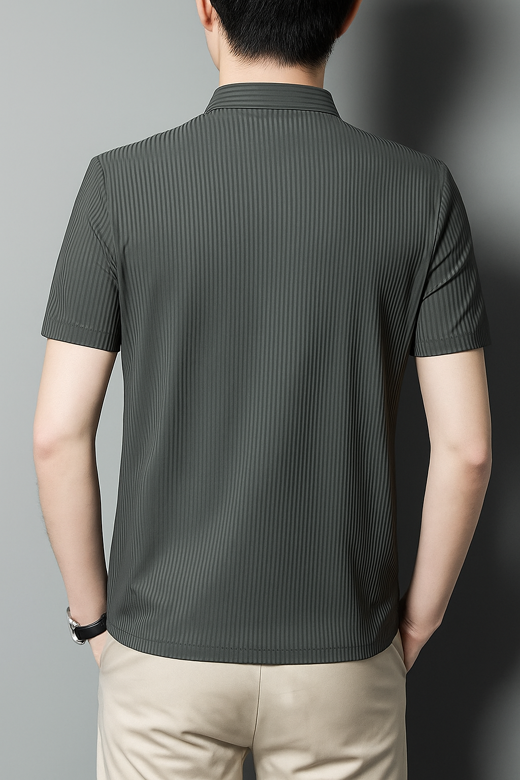 Classic Crewneck Cotton T-Shirt Men