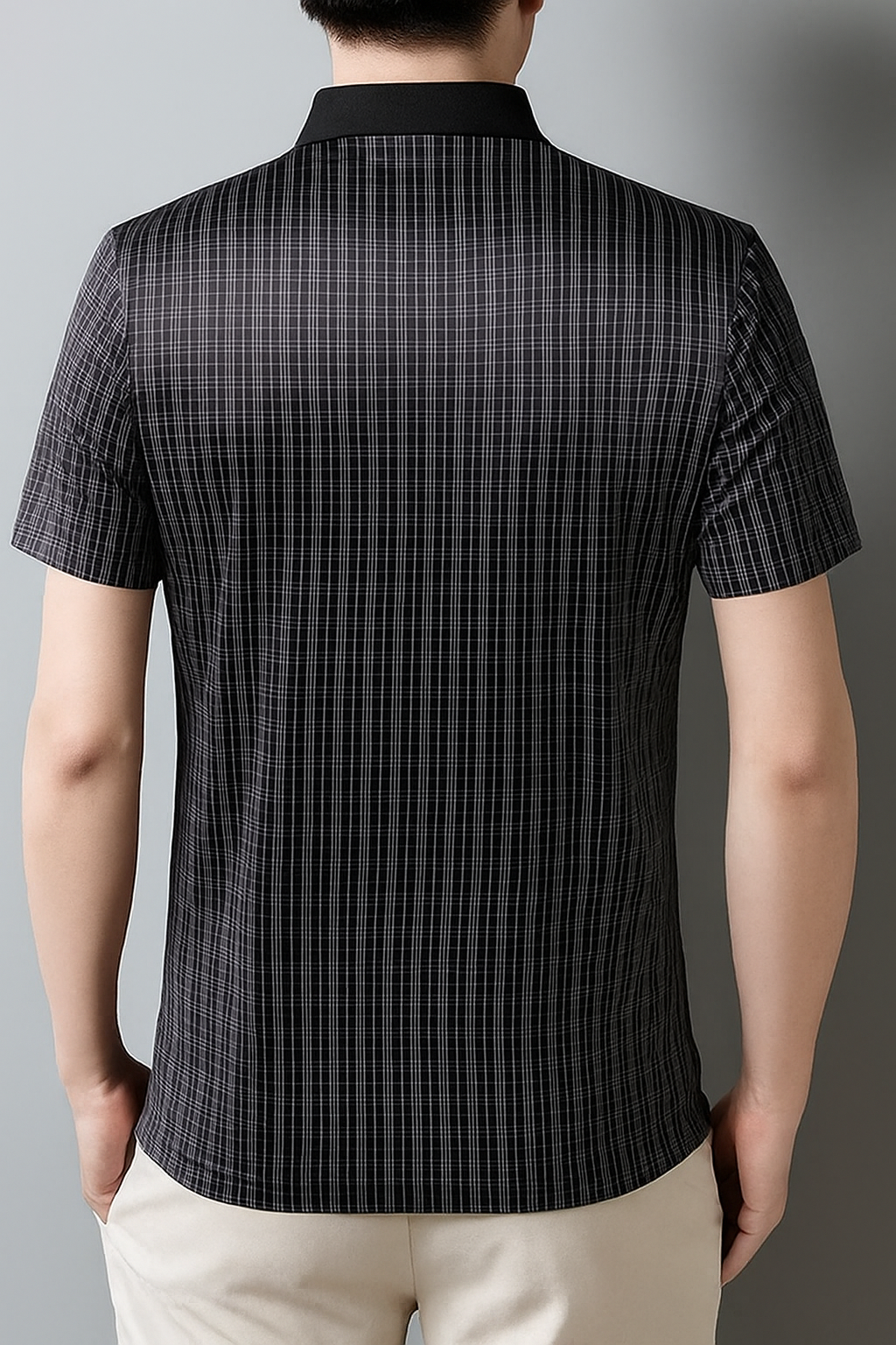 Relax Fit Solid Cotton Crew T-Shirt Men