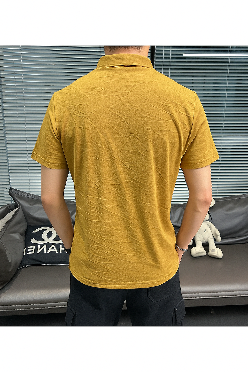 All-Season Essential Round Neck T-Shirt Men