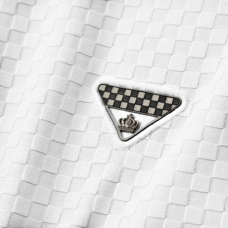 Minimalist Solid Crewneck T-Shirt Men