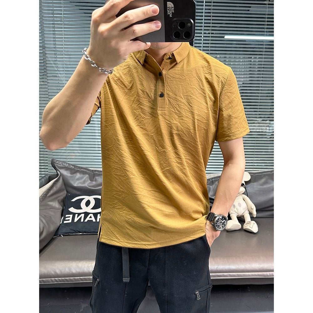 All-Season Essential Round Neck T-Shirt Men