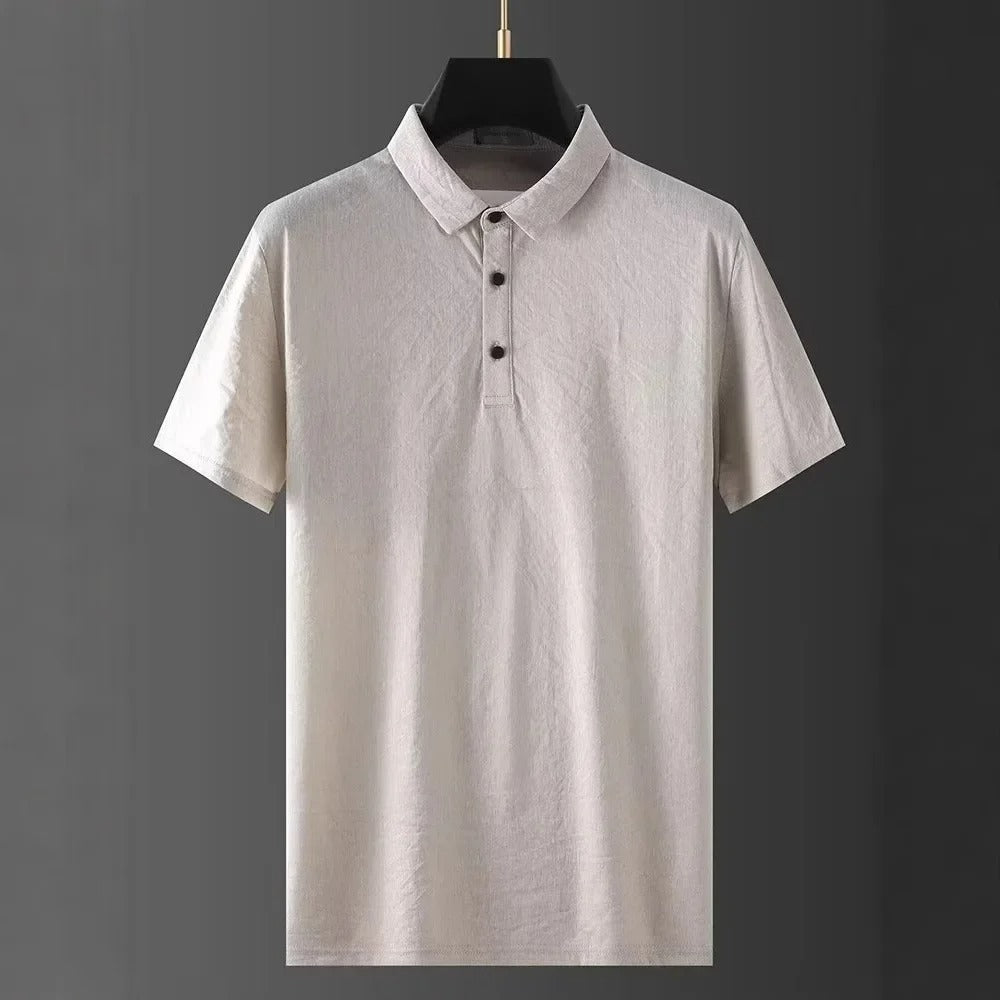 Fashion Casual Solid Crewneck T-Shirt Men